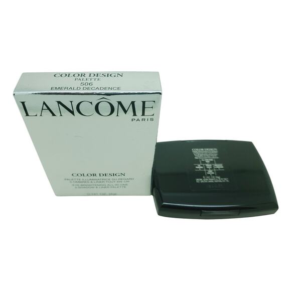 Lancome Color Design All In One 5 Shadow And Liner Palette 506 Emerald Decadence - Picture 3 of 3